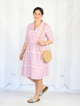 Preview: Papierschnittmuster lillesol women No. 54 Kleid/Bluse Sombra